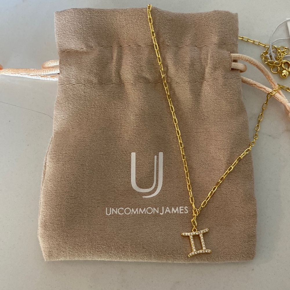 Uncommon James Zodiac Icon Necklace - Gemini NWT